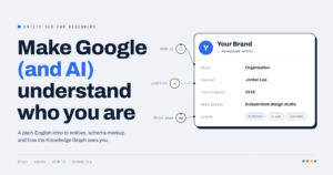 entity SEO for beginners, what is entity SEO, entities vs keywords, Knowledge Graph SEO, schema markup, entity-based SEO, semantic SEO
