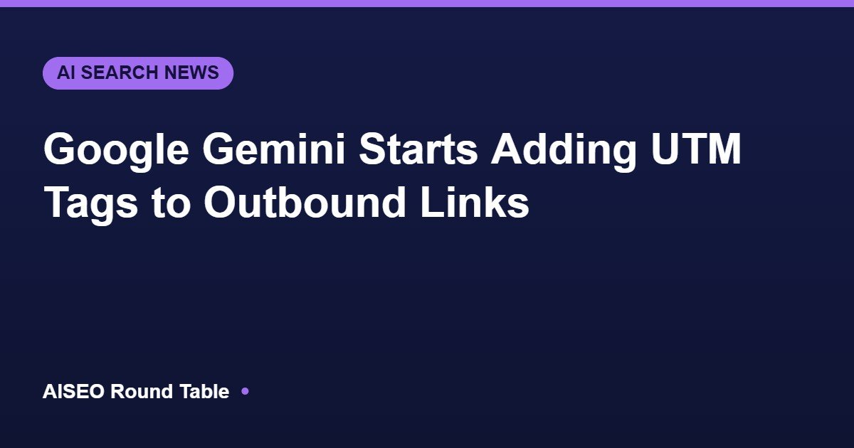 Google Gemini UTM parameters referral tracking featured image